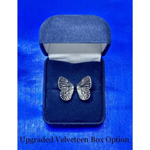 Sterling Silver Adjustable Butterfly Wing Ring